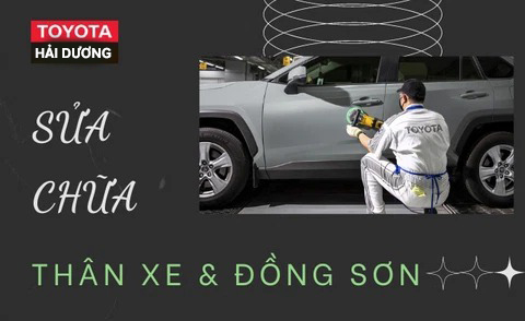 SỬA CHỮA NHANH THÂN XE VÀ ĐỒNG SƠN