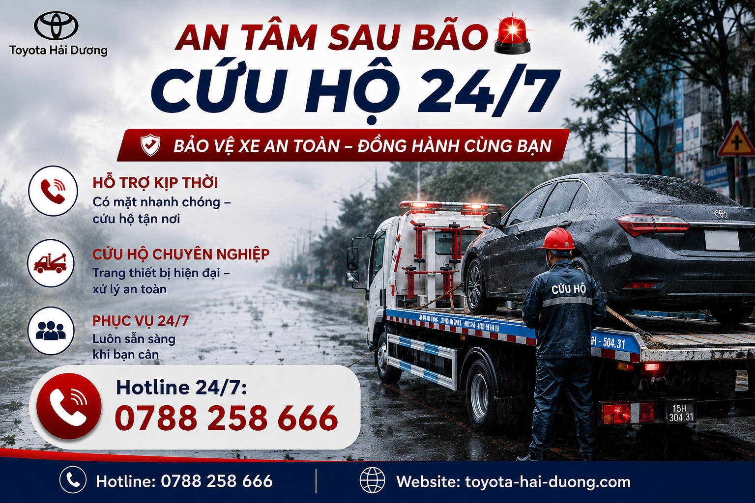 Cứu Hộ Ô Tô 24/7 Hải Phòng