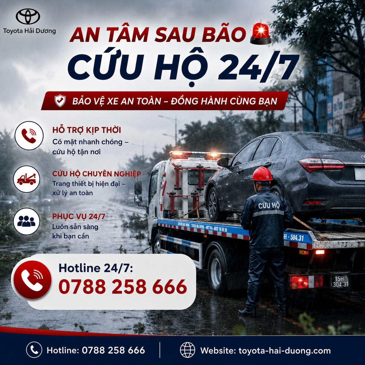 Cứu Hộ Ô Tô 24/7 Hải Phòng